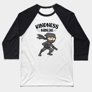 Kindness Ninja Baseball T-Shirt